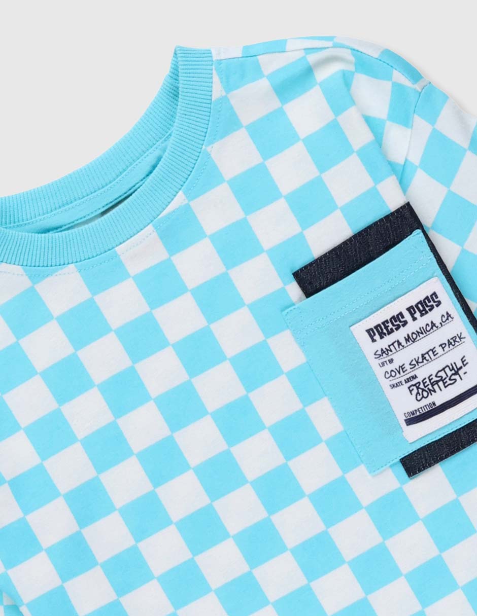 Playera manga corta para niño 3