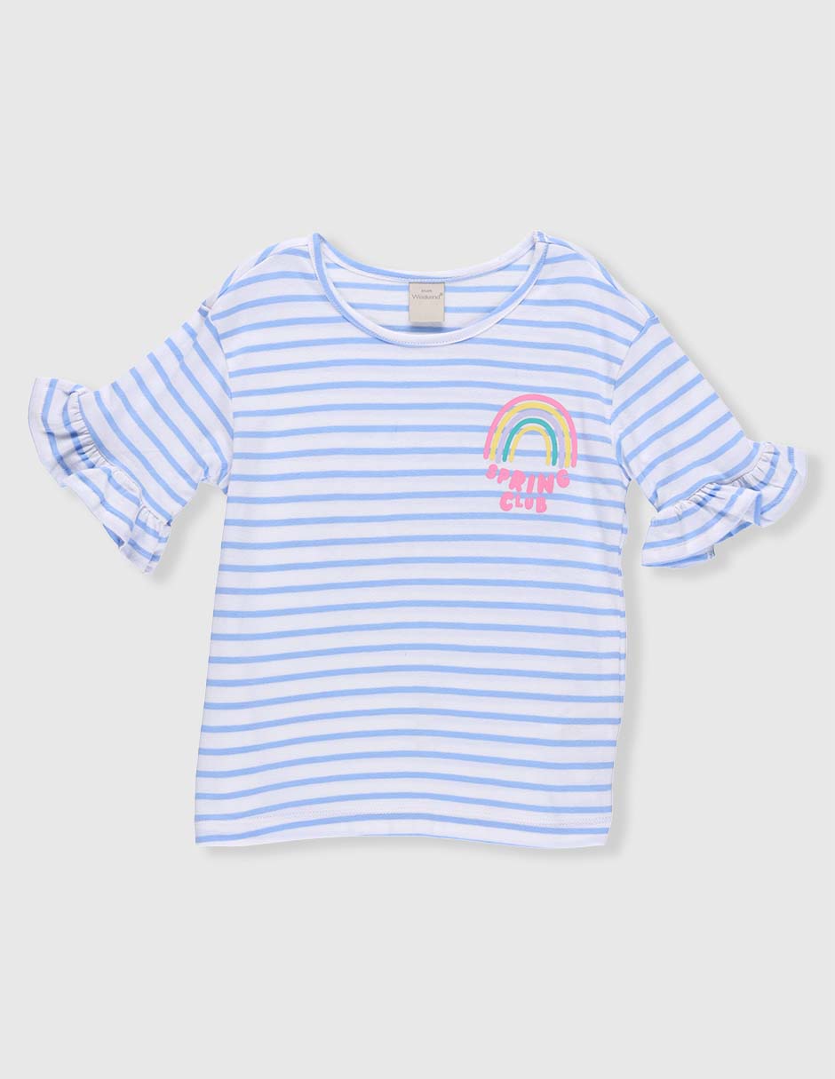 Playera manga corta para niña Playera manga corta para niña