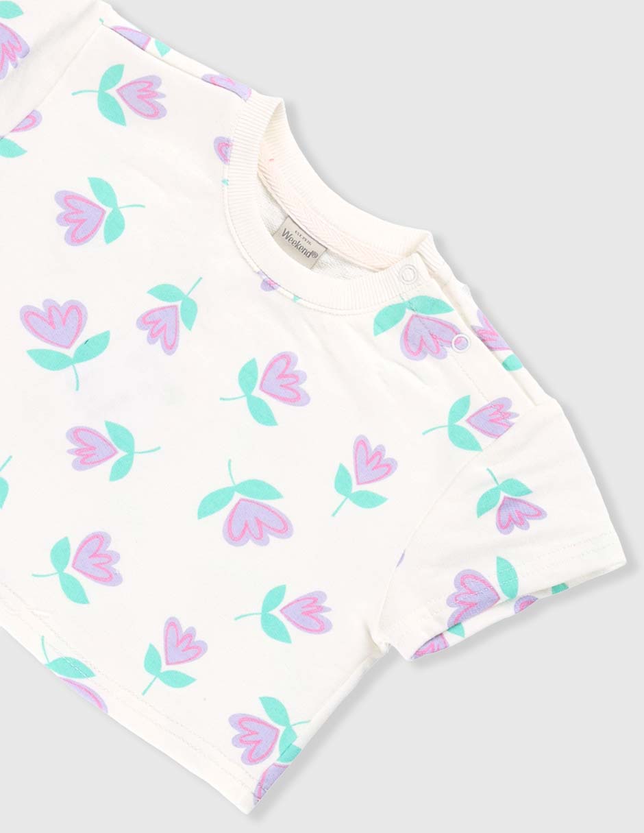 Conjunto de algodón para bebé niña 3