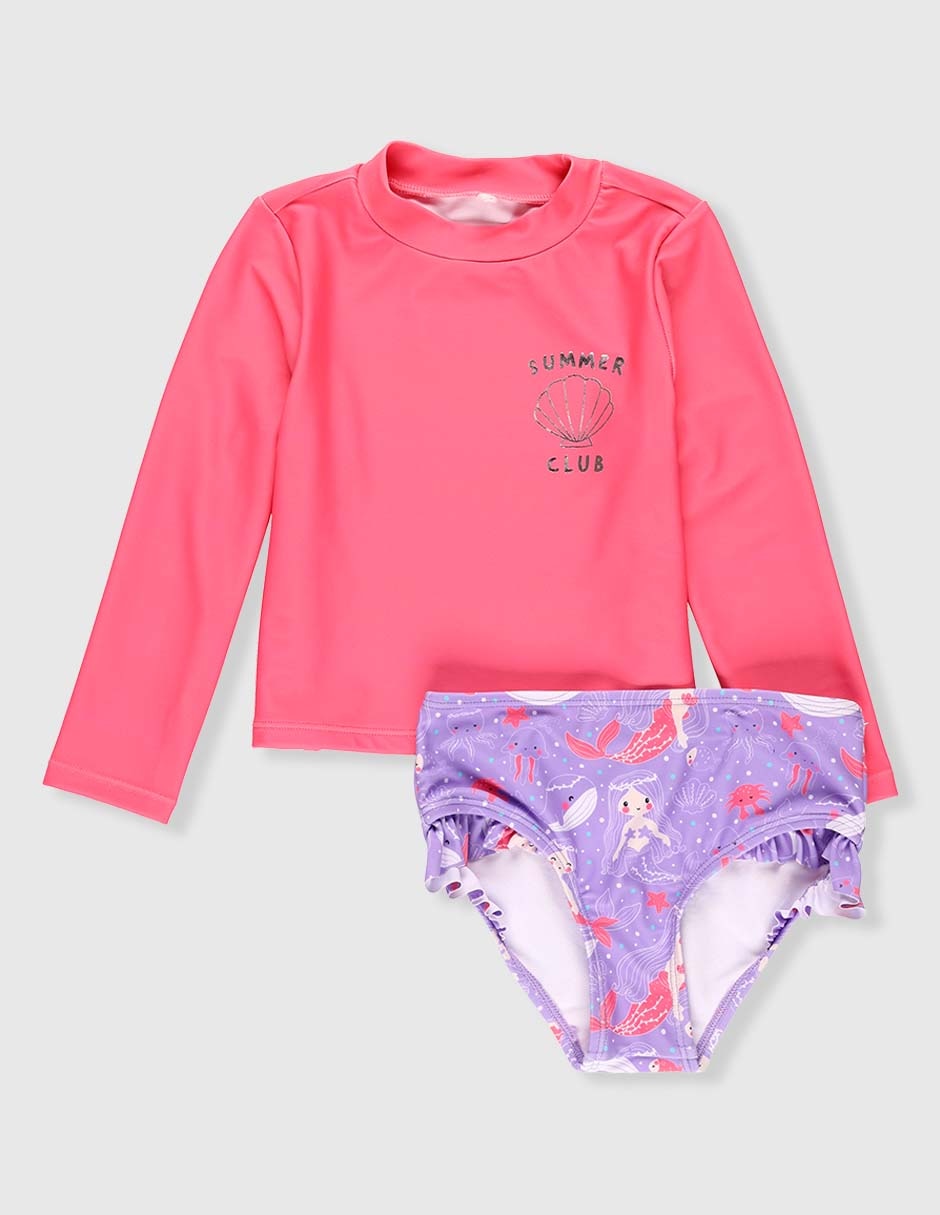 Traje de baño completo para niña Traje de baño completo para niña