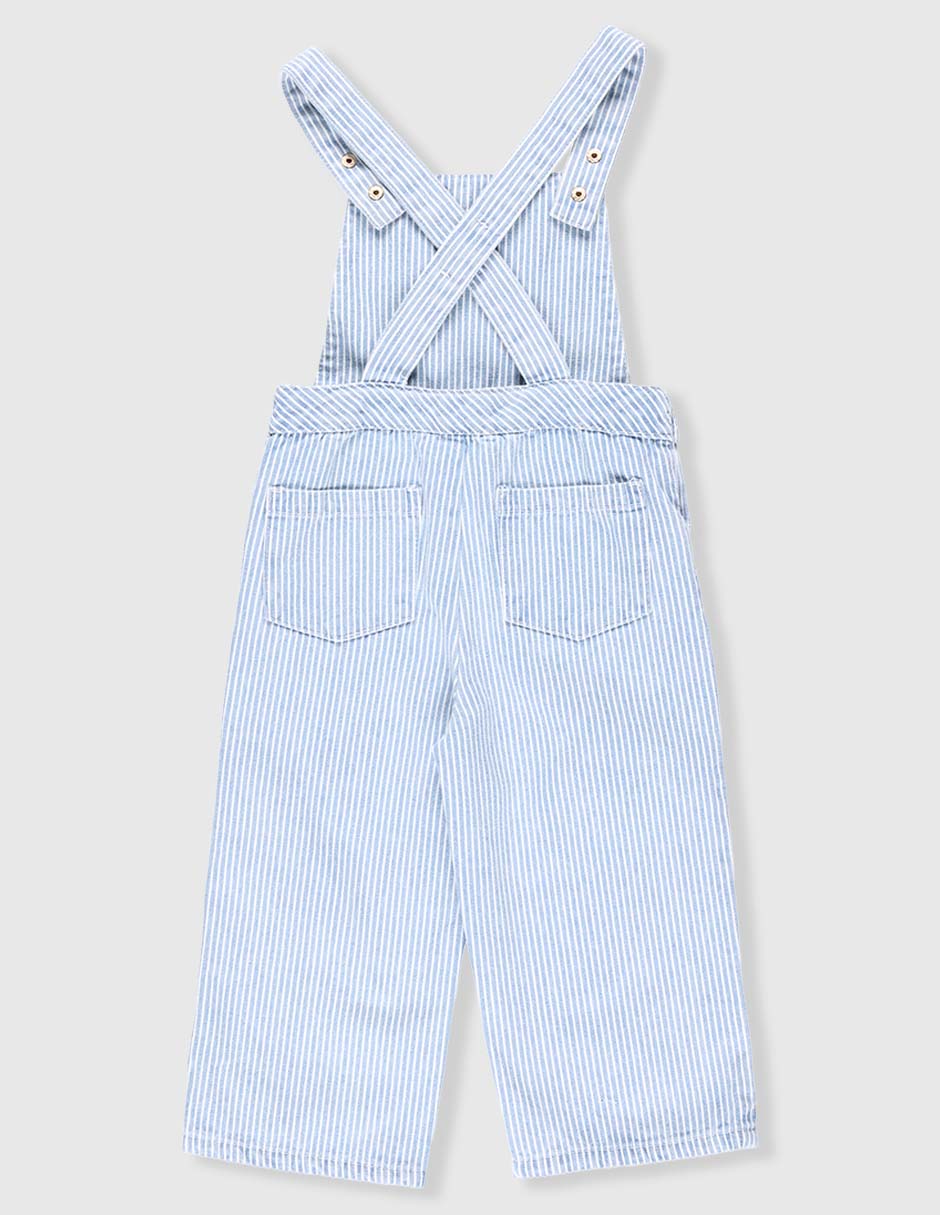 Overol pantalón de algodón para niña 2