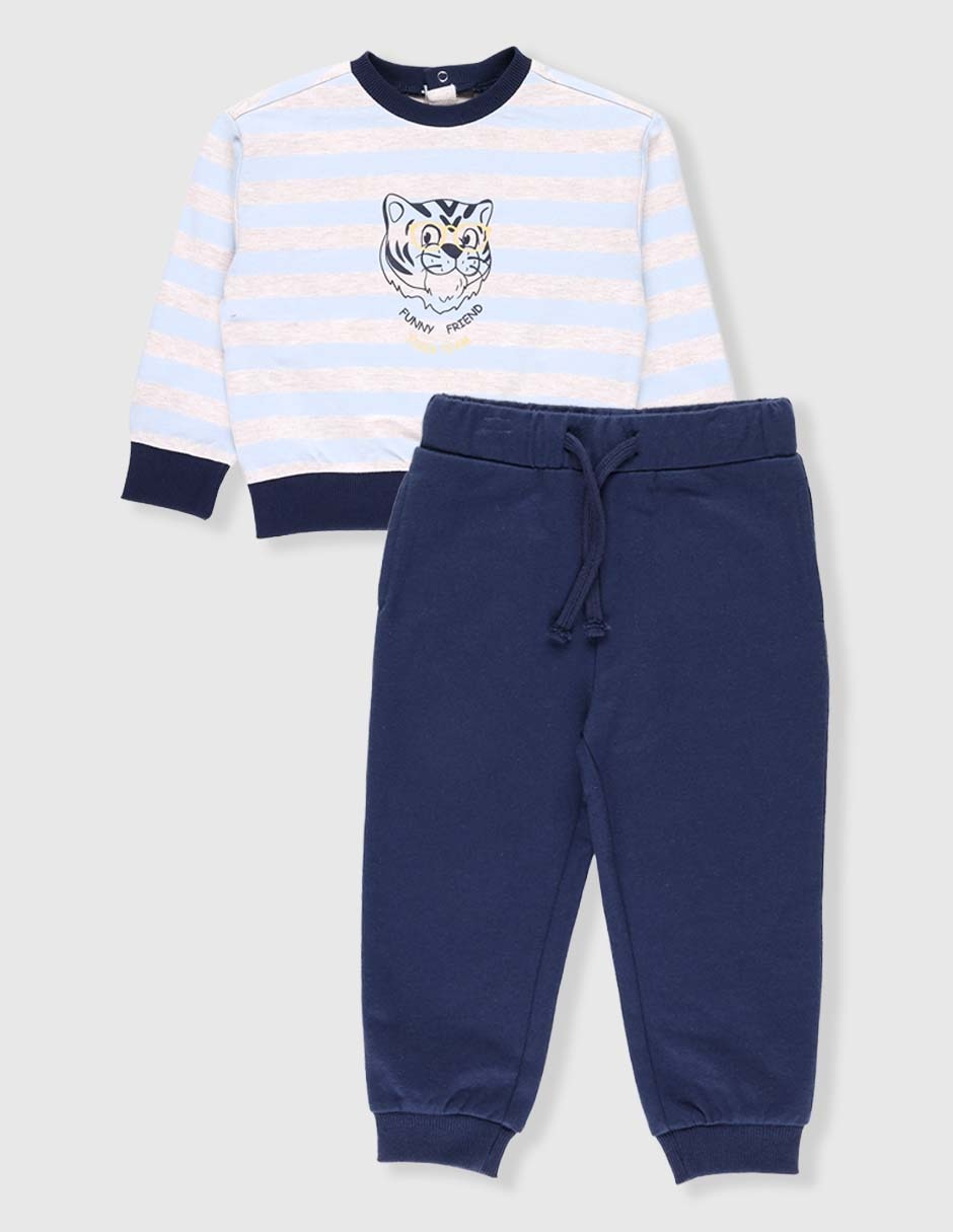 Conjunto casual de algodón para niño Conjunto casual de algodón para niño