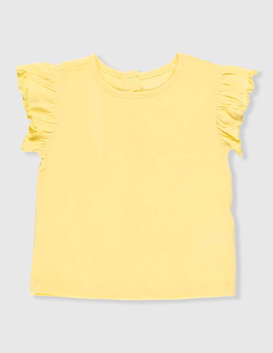 Playera manga corta para bebé niña Playera manga corta para bebé niña