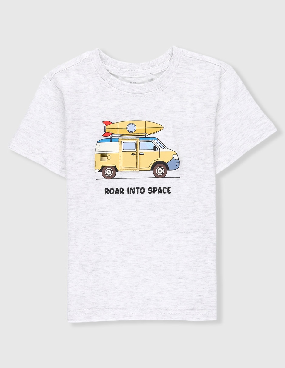 Playera manga corta para niño Playera manga corta para niño