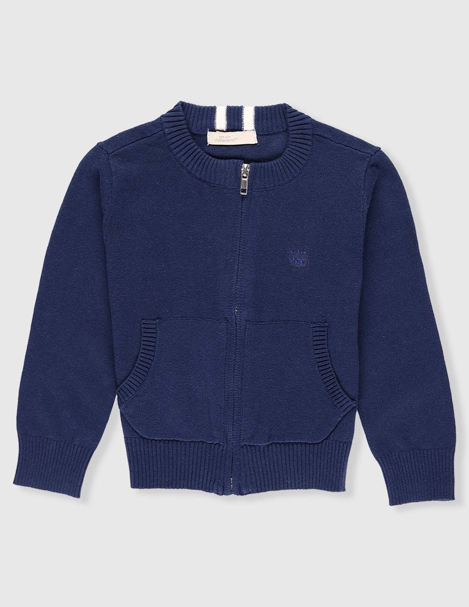 Suéter con bolsillos para bebé niño Suéter con bolsillos para bebé niño