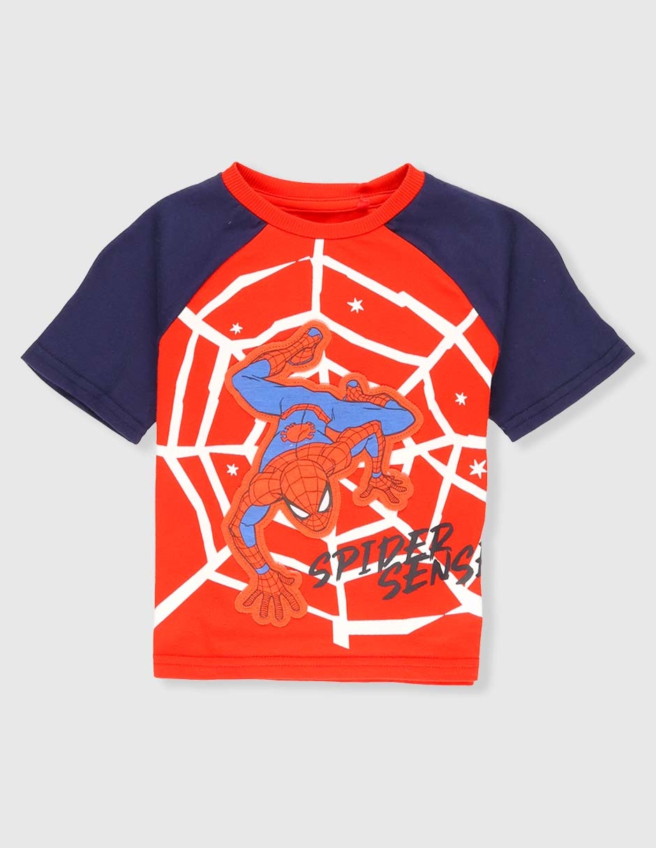 Playera Spider-Man manga corta para niño Playera Spider-Man manga corta para niño