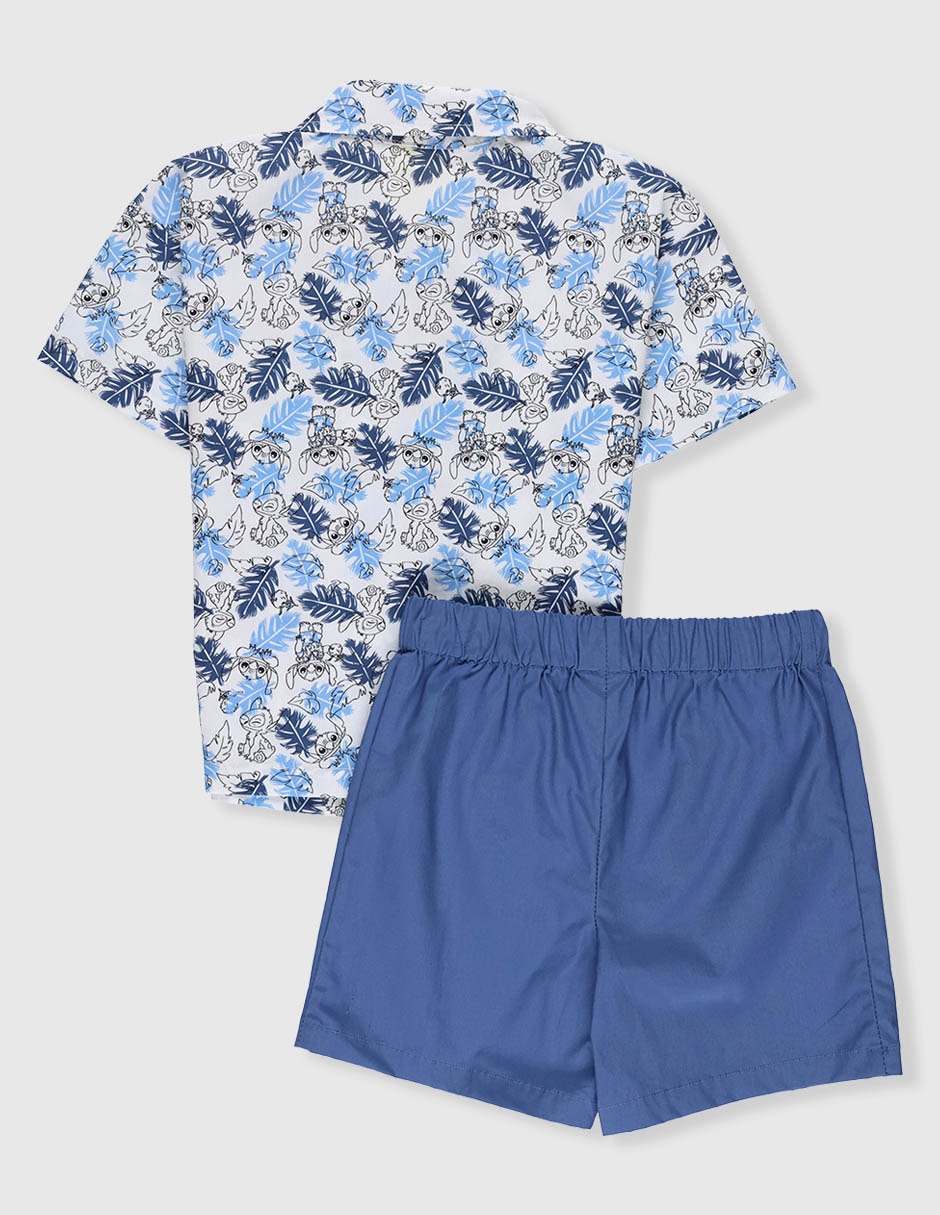 Conjunto casual Stitch de algodón para bebé niño 2
