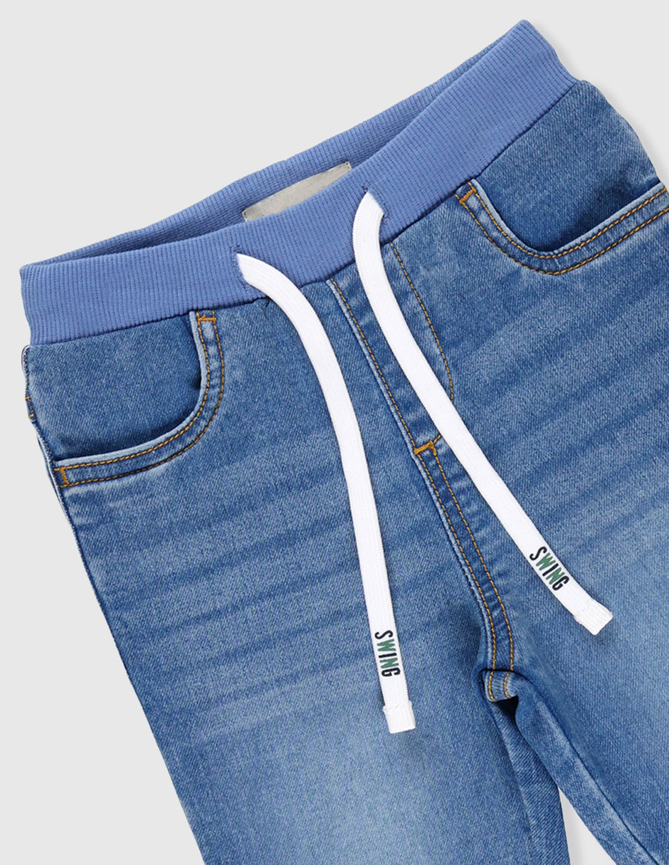 Jeans relajado lavado stone wash para niño 3