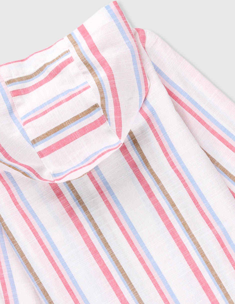 Camisa casual manga larga para bebé 3