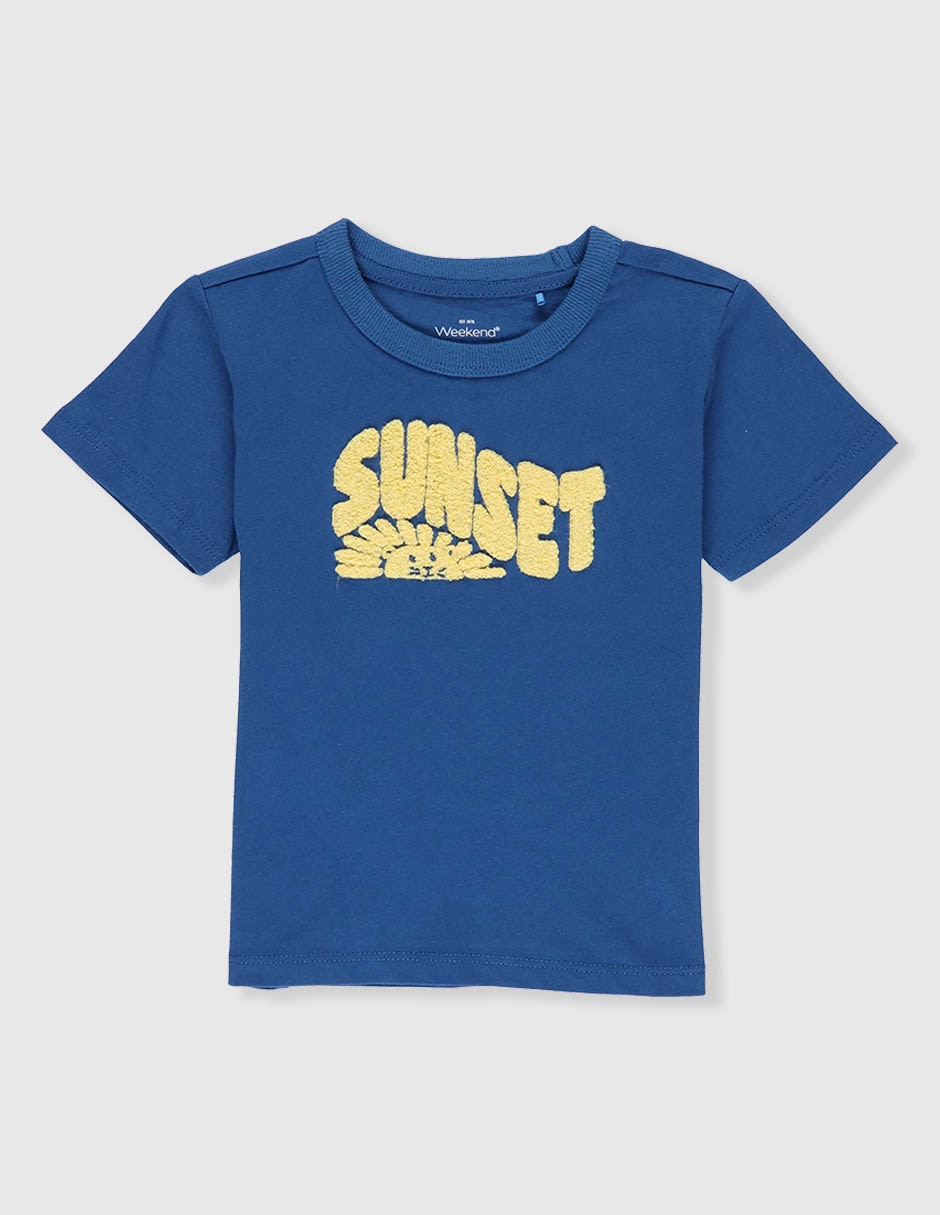 Playera manga corta para niño Playera manga corta para niño