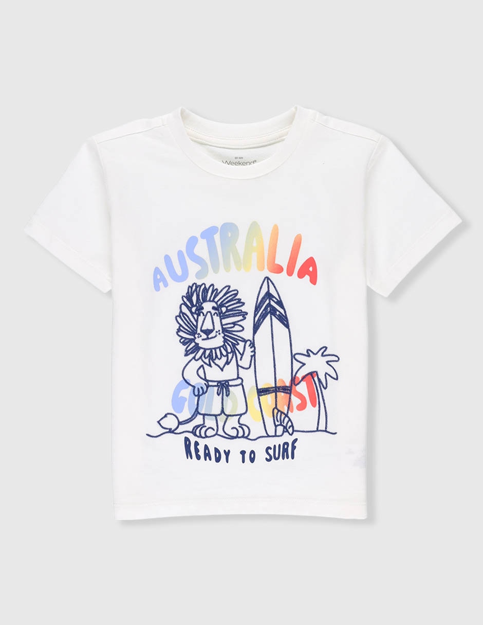 Playera manga corta para niño Playera manga corta para niño