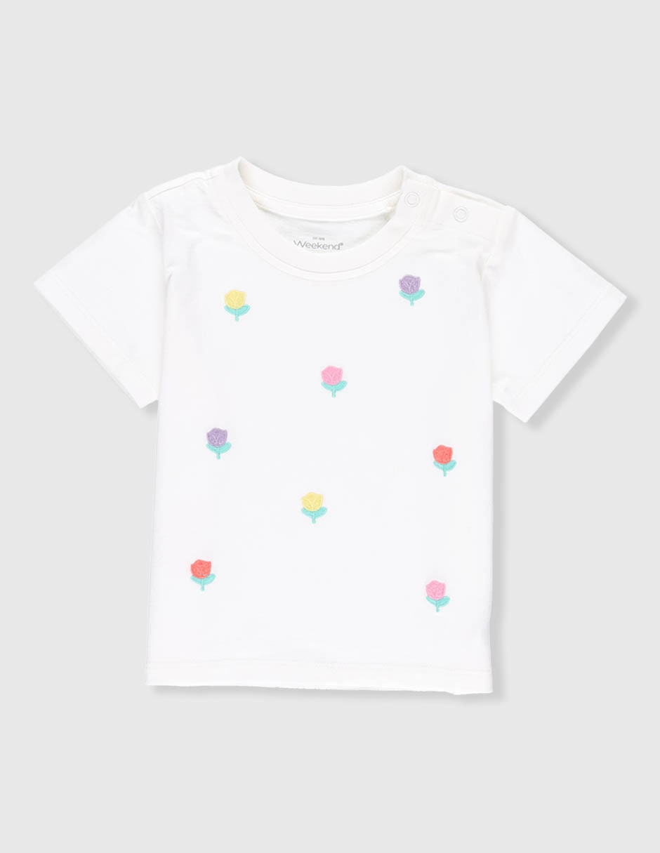 Playera manga corta para niña Playera manga corta para niña