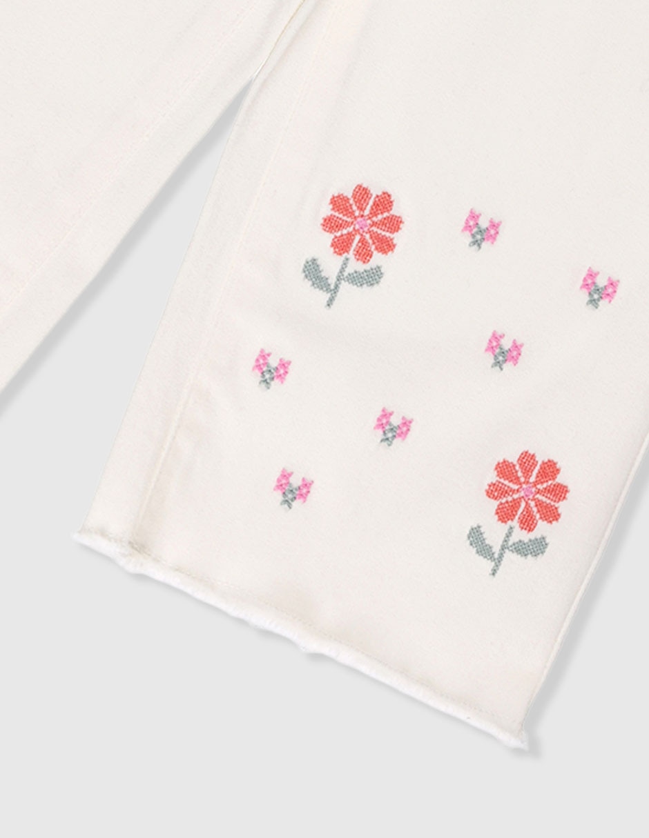 Jeans amplio para niña 4