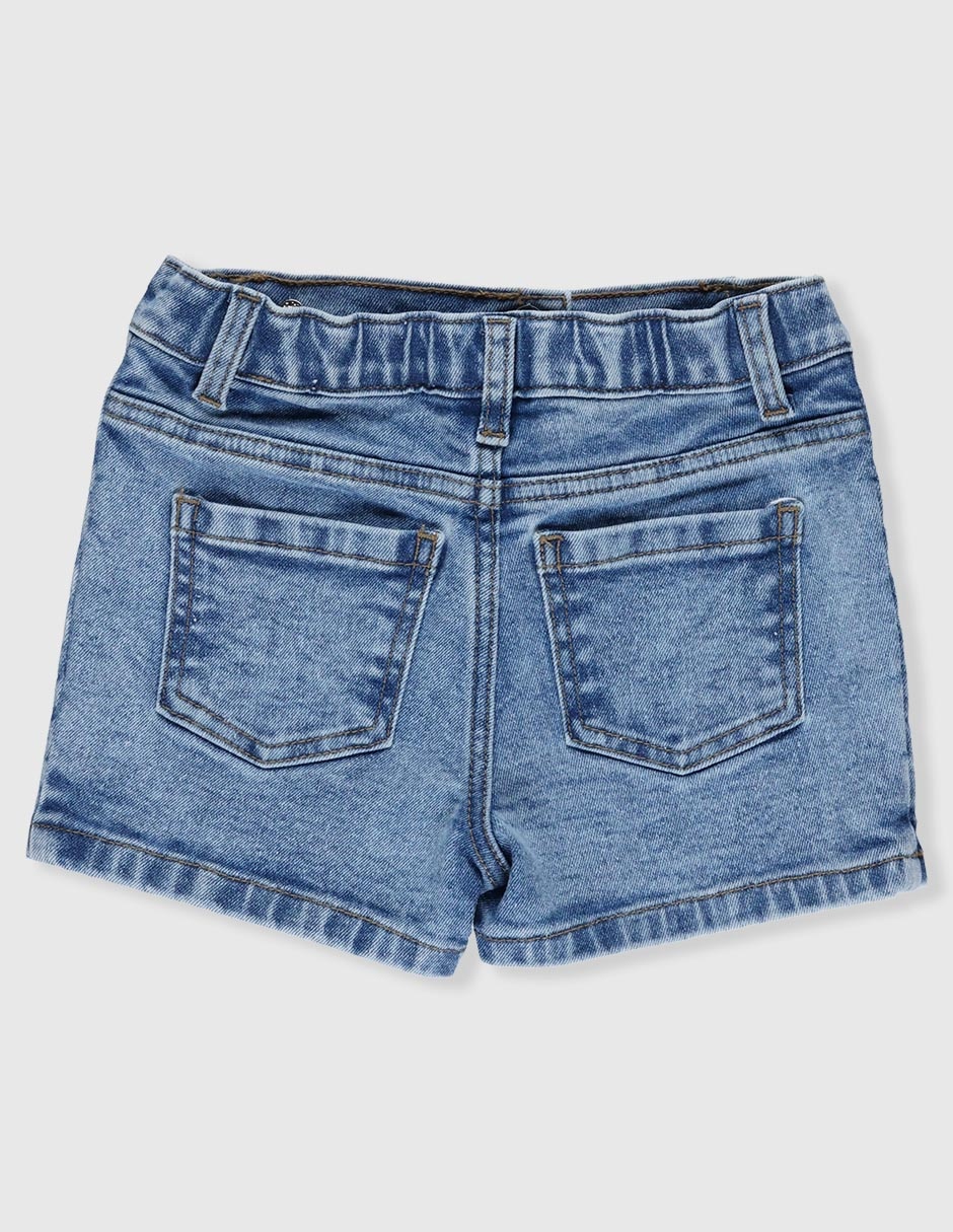 Falda short de mezclilla para niña 2