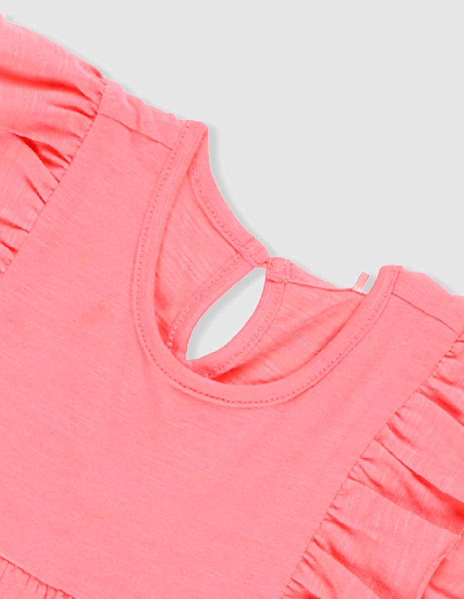 Playera manga corta para niña 3