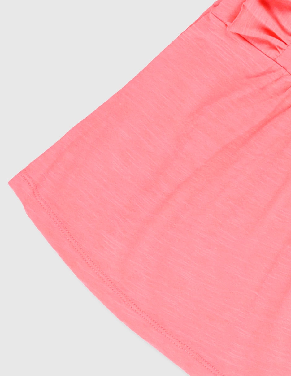 Playera manga corta para niña 4