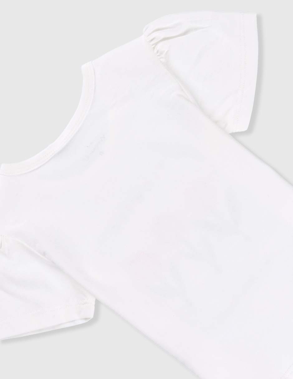 Playera manga corta para niña 4