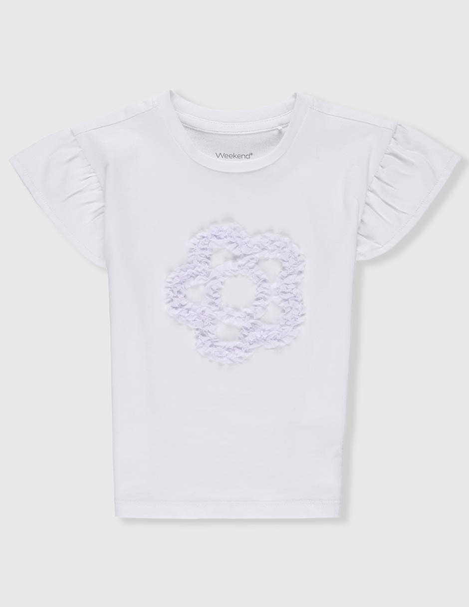 Playera manga corta para niña Playera manga corta para niña