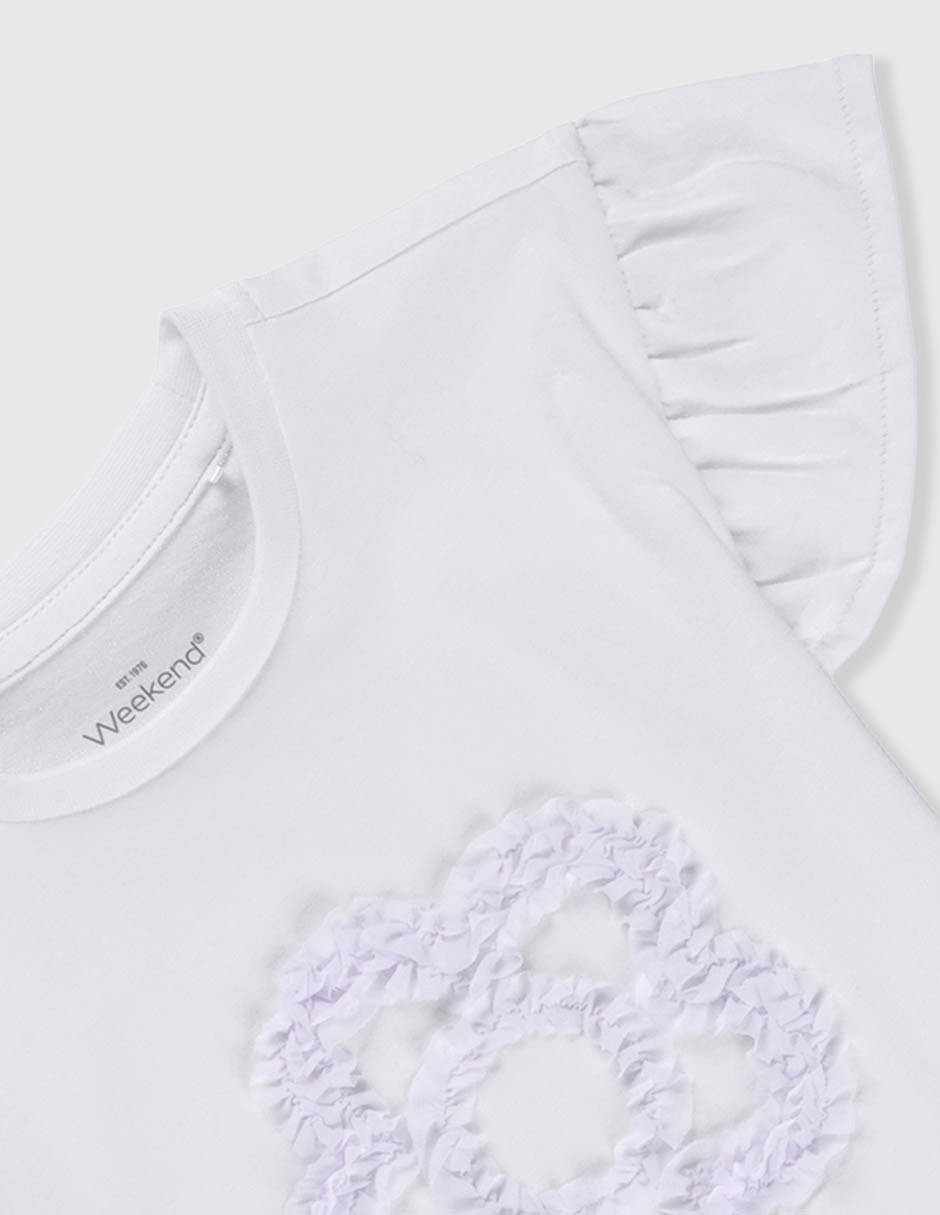 Playera manga corta para niña 3