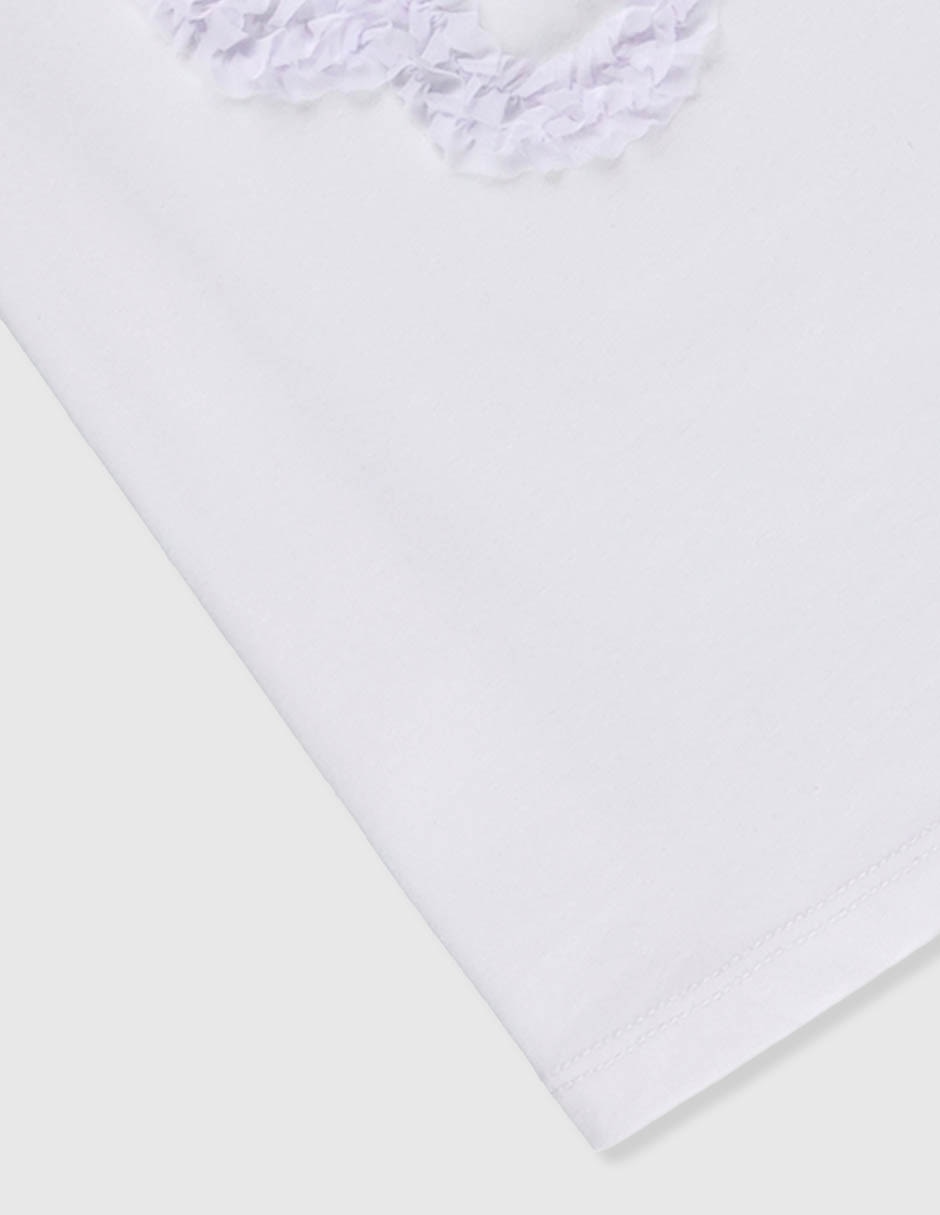 Playera manga corta para niña 4