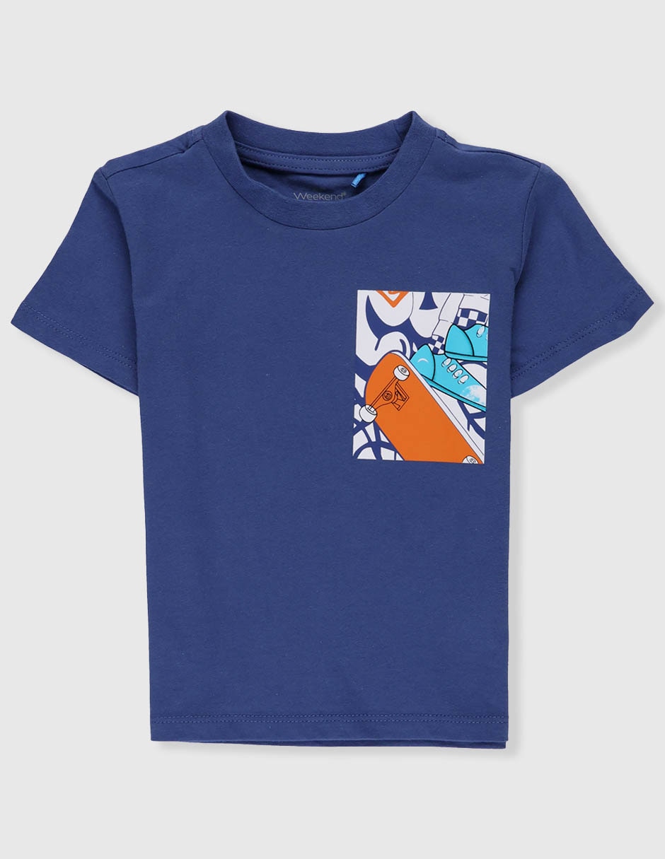 Playera manga corta para niño Playera manga corta para niño