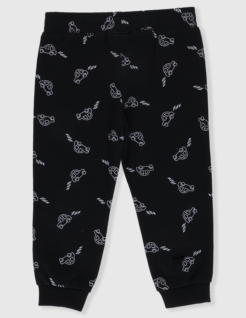 PANTS WEEKEND BABY, 4T (4 AÑOS), NEGRO