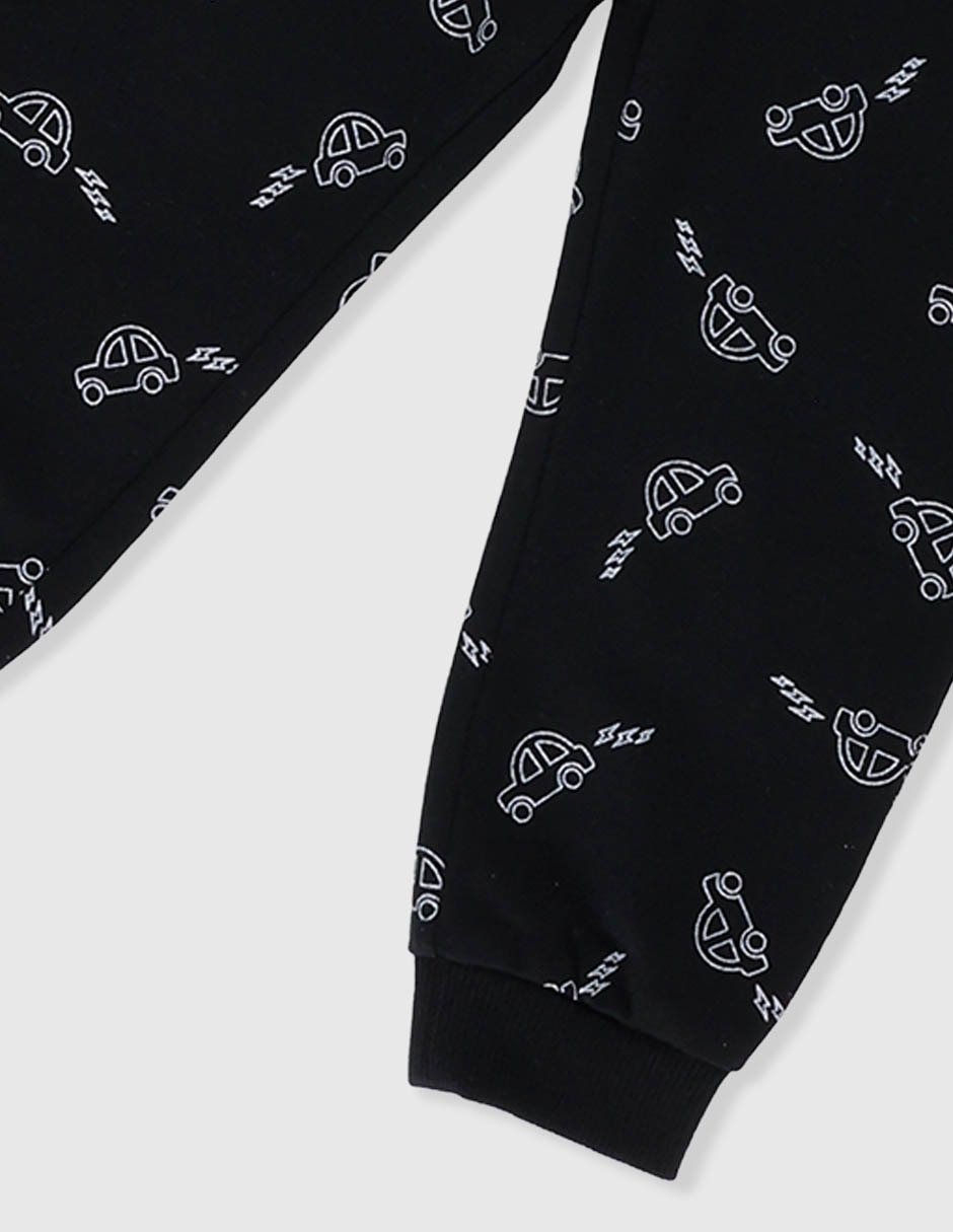 PANTS WEEKEND BABY, 4T (4 AÑOS), NEGRO