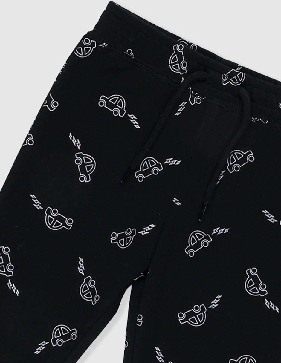 PANTS WEEKEND BABY, 4T (4 AÑOS), NEGRO