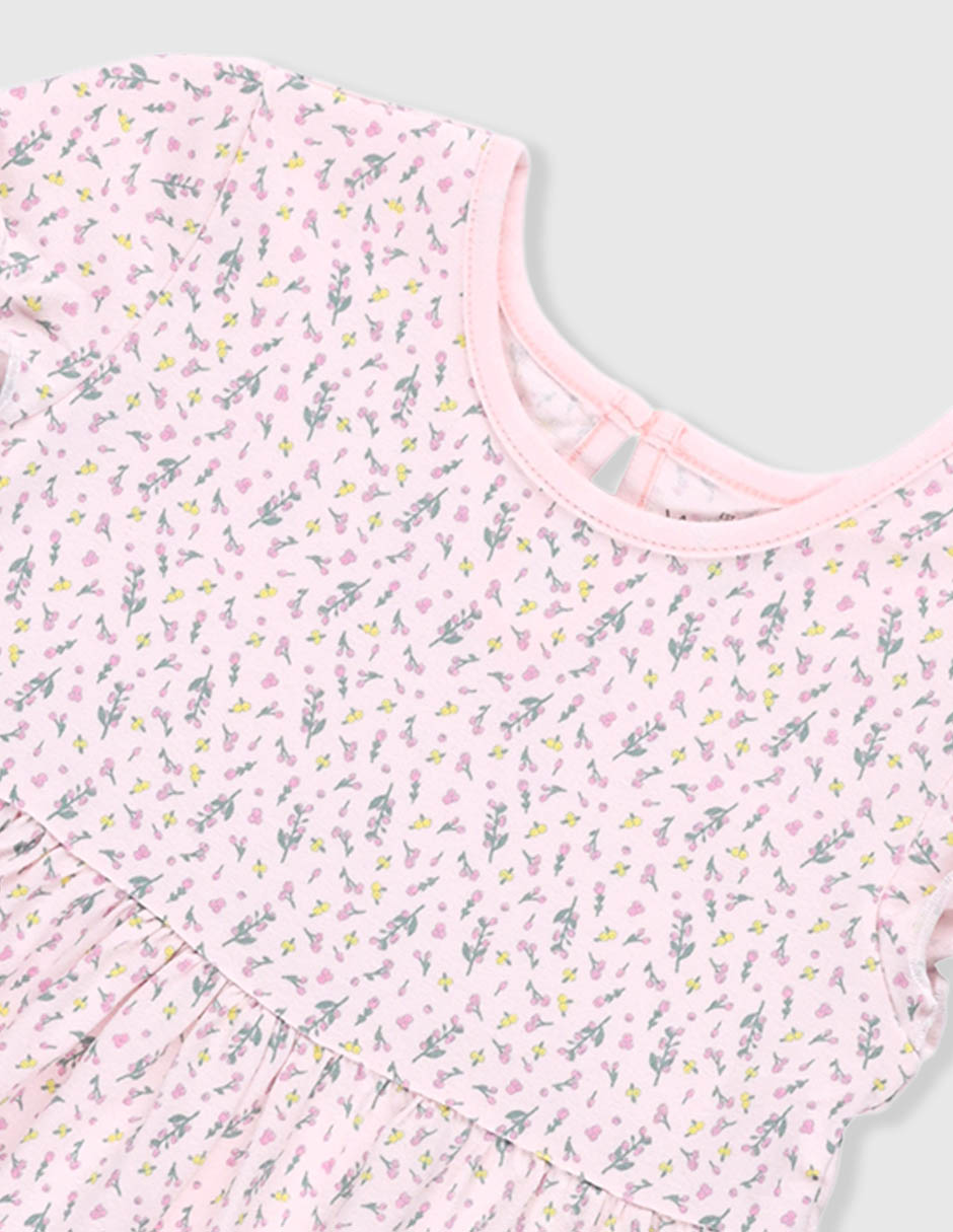 VESTIDO, 4T (4 AÑOS), FLOR DE FESTIVAL