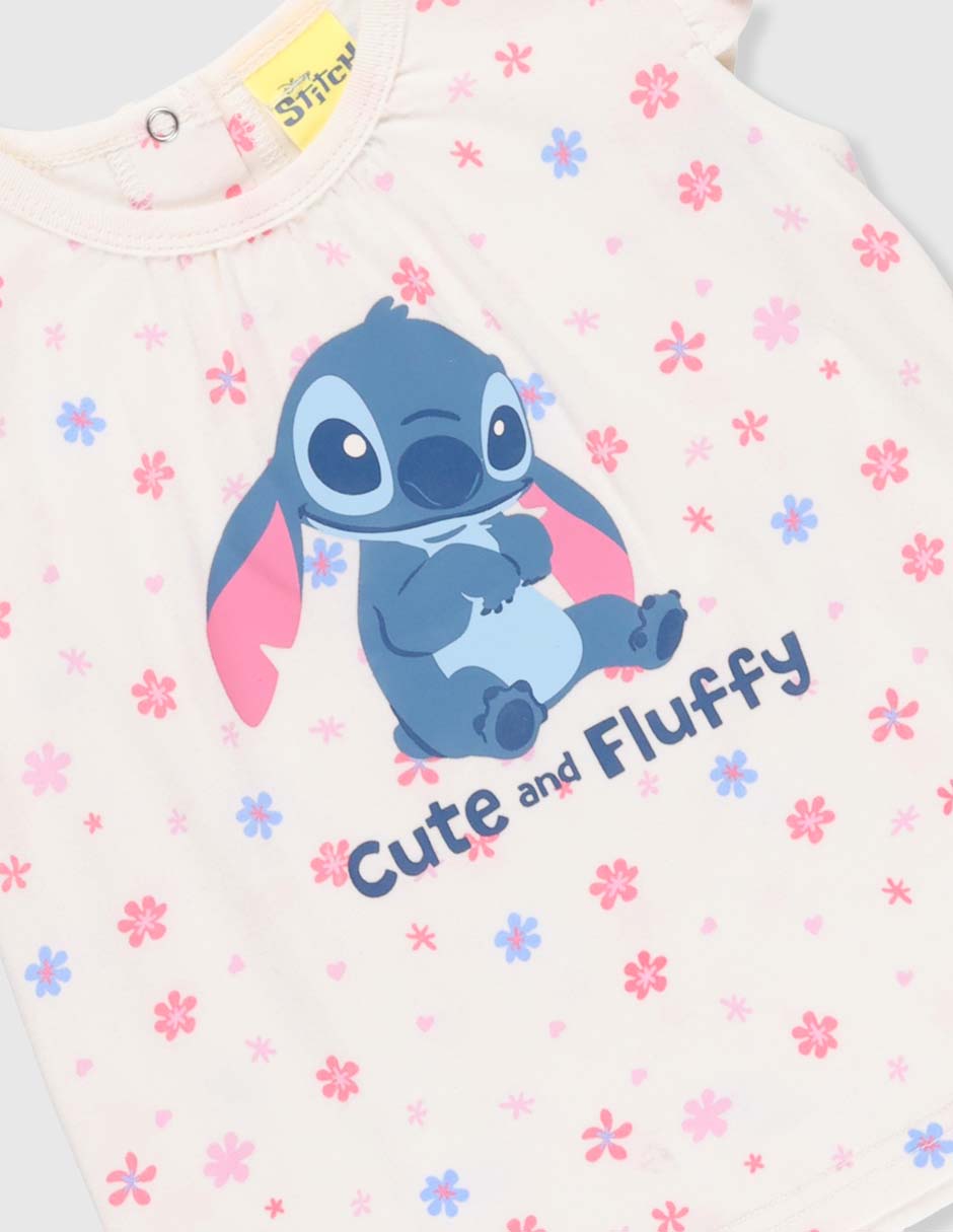 Conjunto Stitch de algodón para niña 3