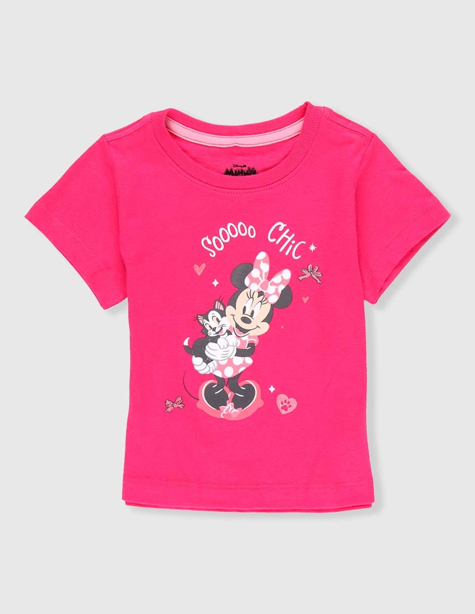 Playera manga corta para bebé niña Playera manga corta para bebé niña