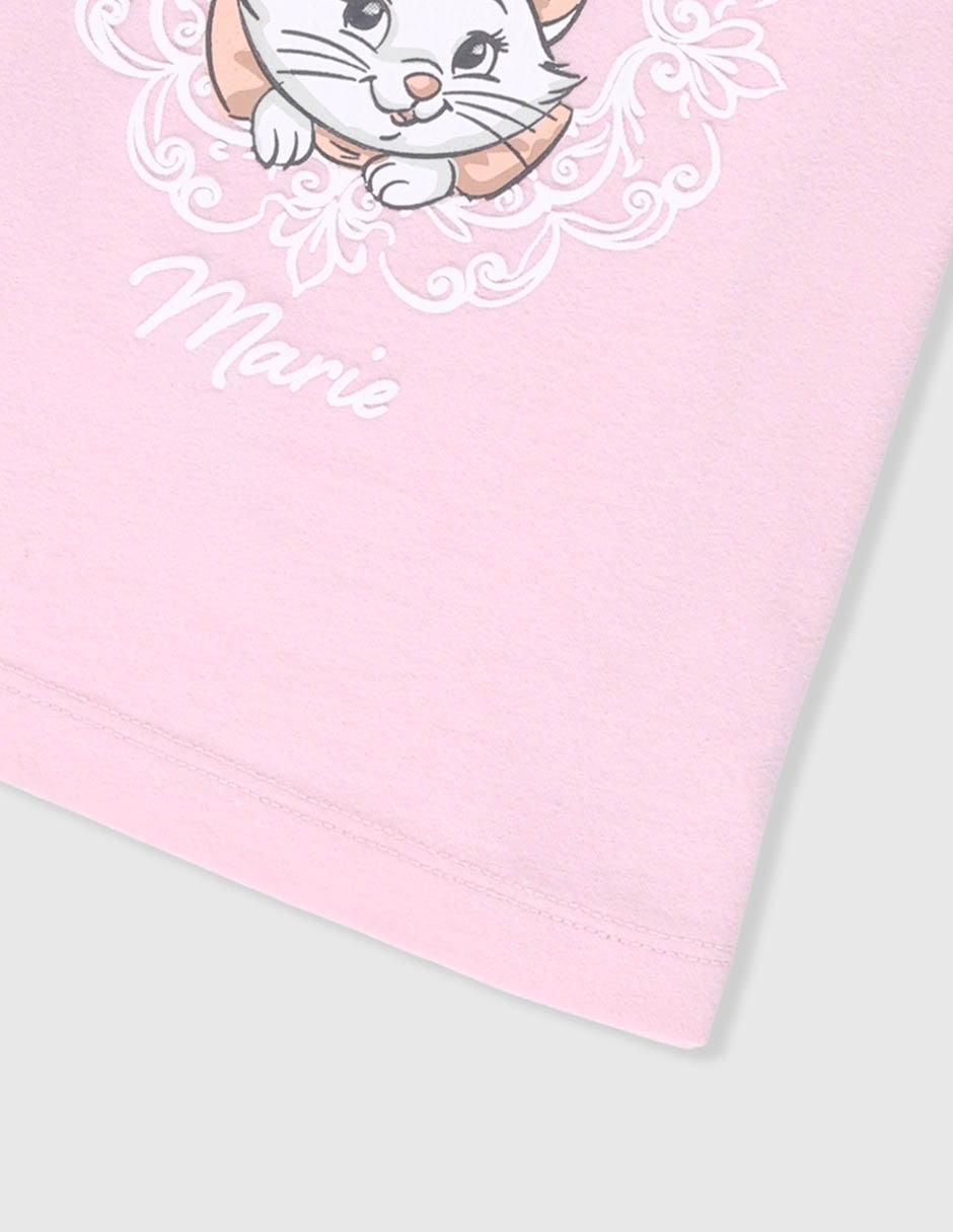 Playera Marie Los Aristogatos manga corta para niña 4