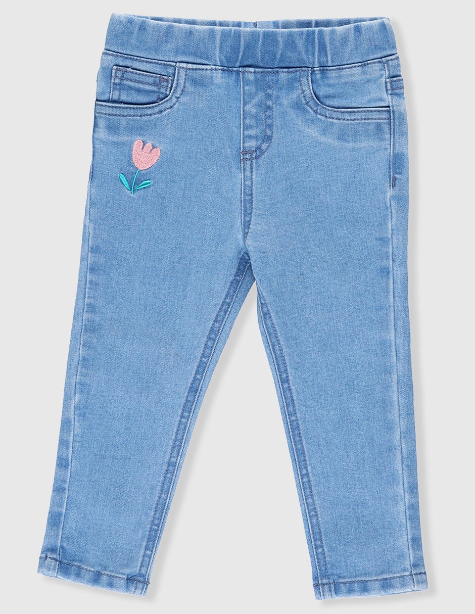 Jegging skinny lavado claro para bebé niña Jegging skinny lavado claro para bebé niña