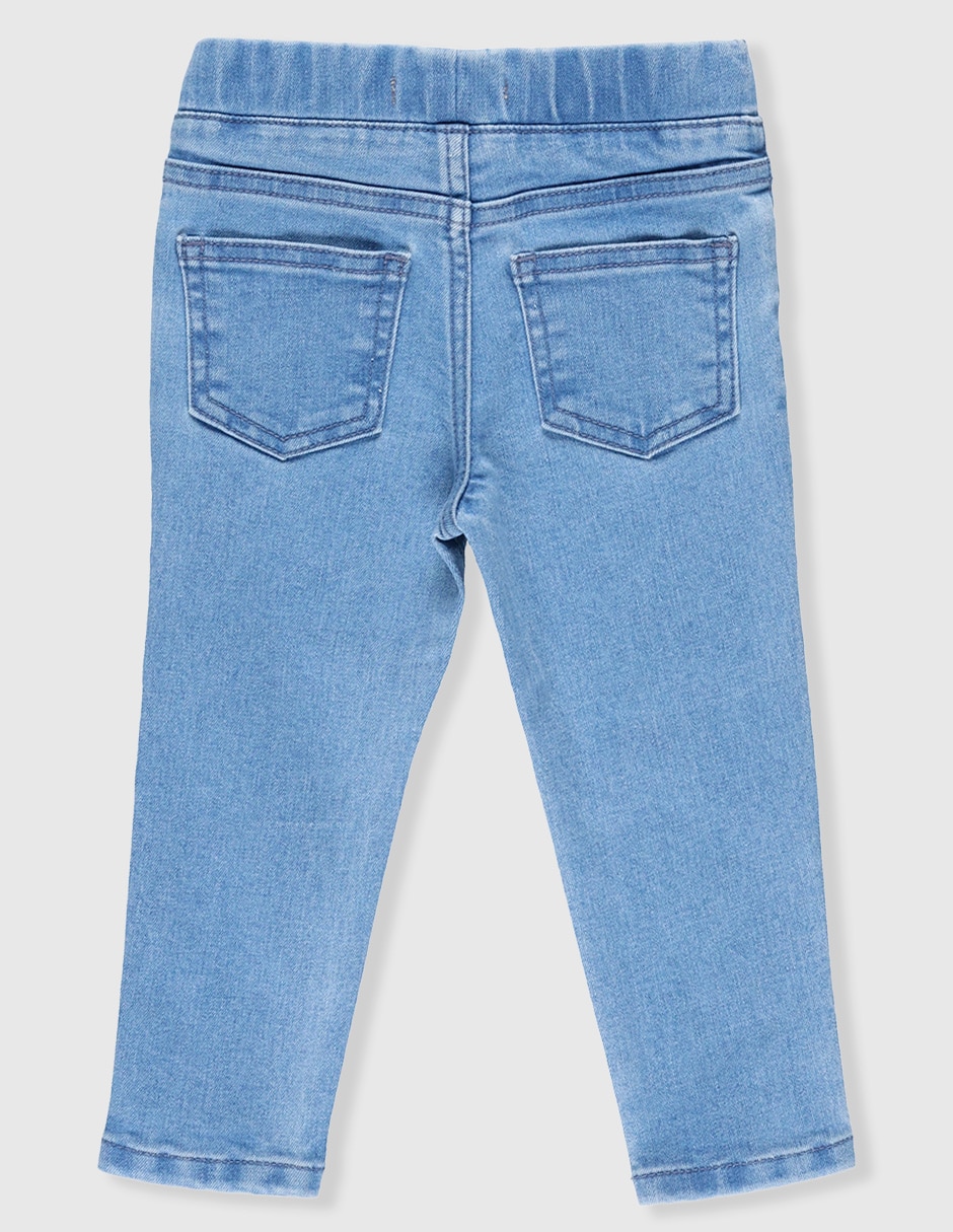 Jegging skinny lavado claro para bebé niña 2