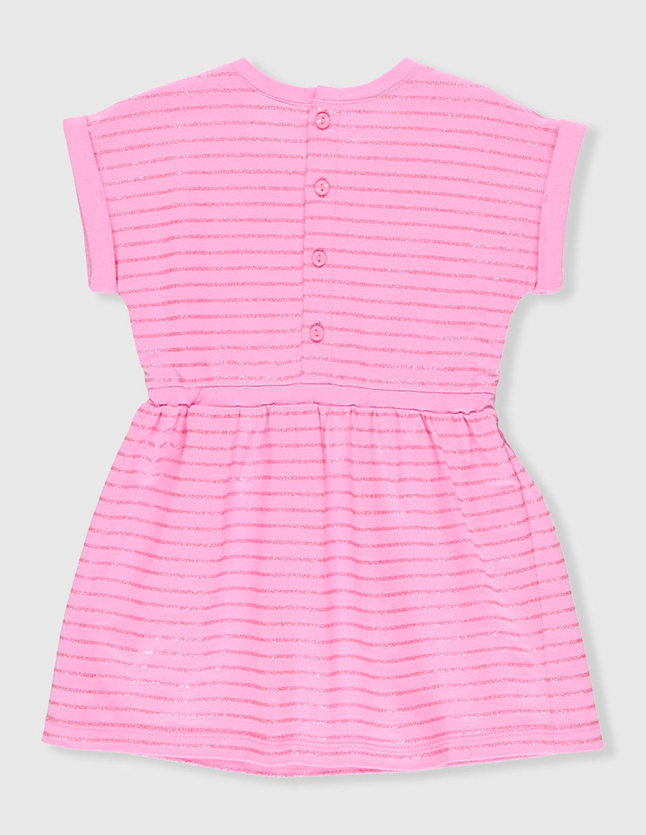 Vestido Weekend Baby manga cap para bebé niña