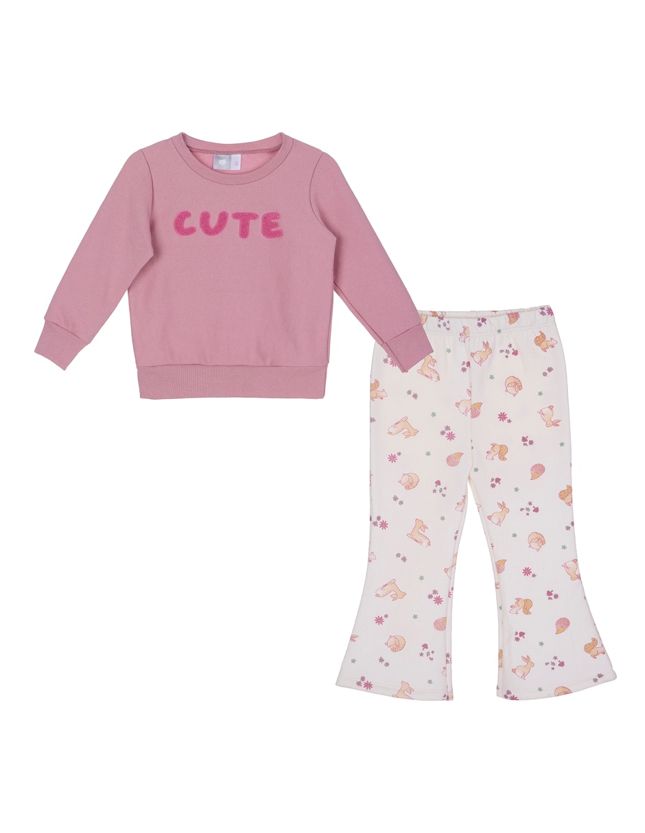 Conjunto para bebe niña 2 piezas Conjunto para bebe niña 2 piezas
