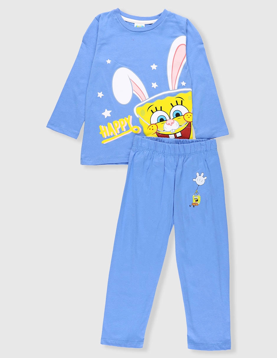 Conjunto pijama Bob Esponja bebé niño Conjunto pijama Bob Esponja bebé niño