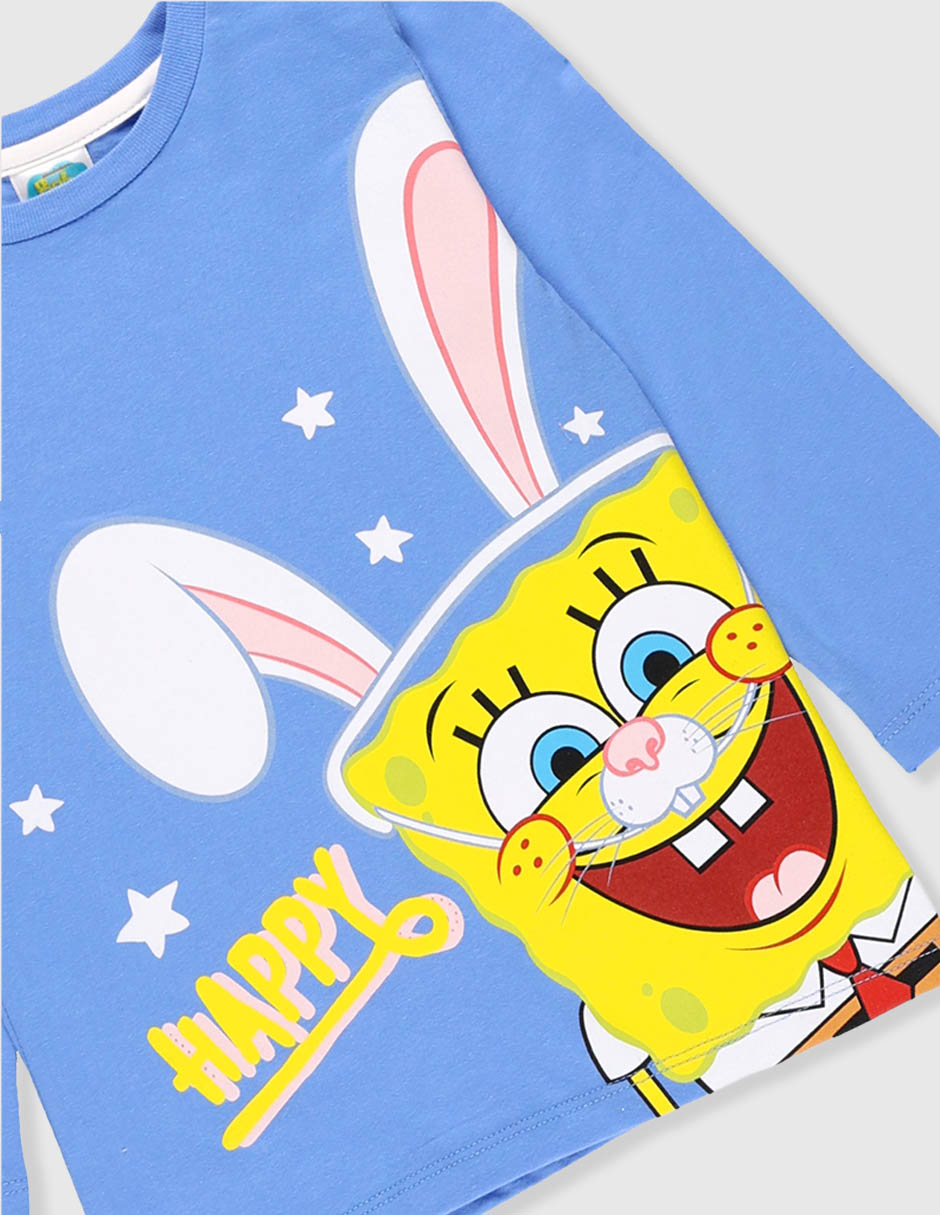 Conjunto pijama Bob Esponja bebé niño 3