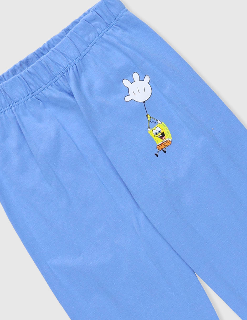 Conjunto pijama Bob Esponja bebé niño 4
