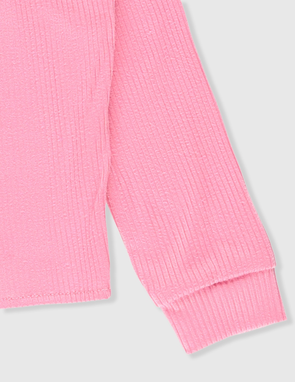 Conjunto vestido manga regular para niña 4