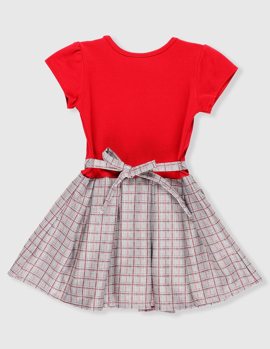 Vestido manga regular para bebé niña 2