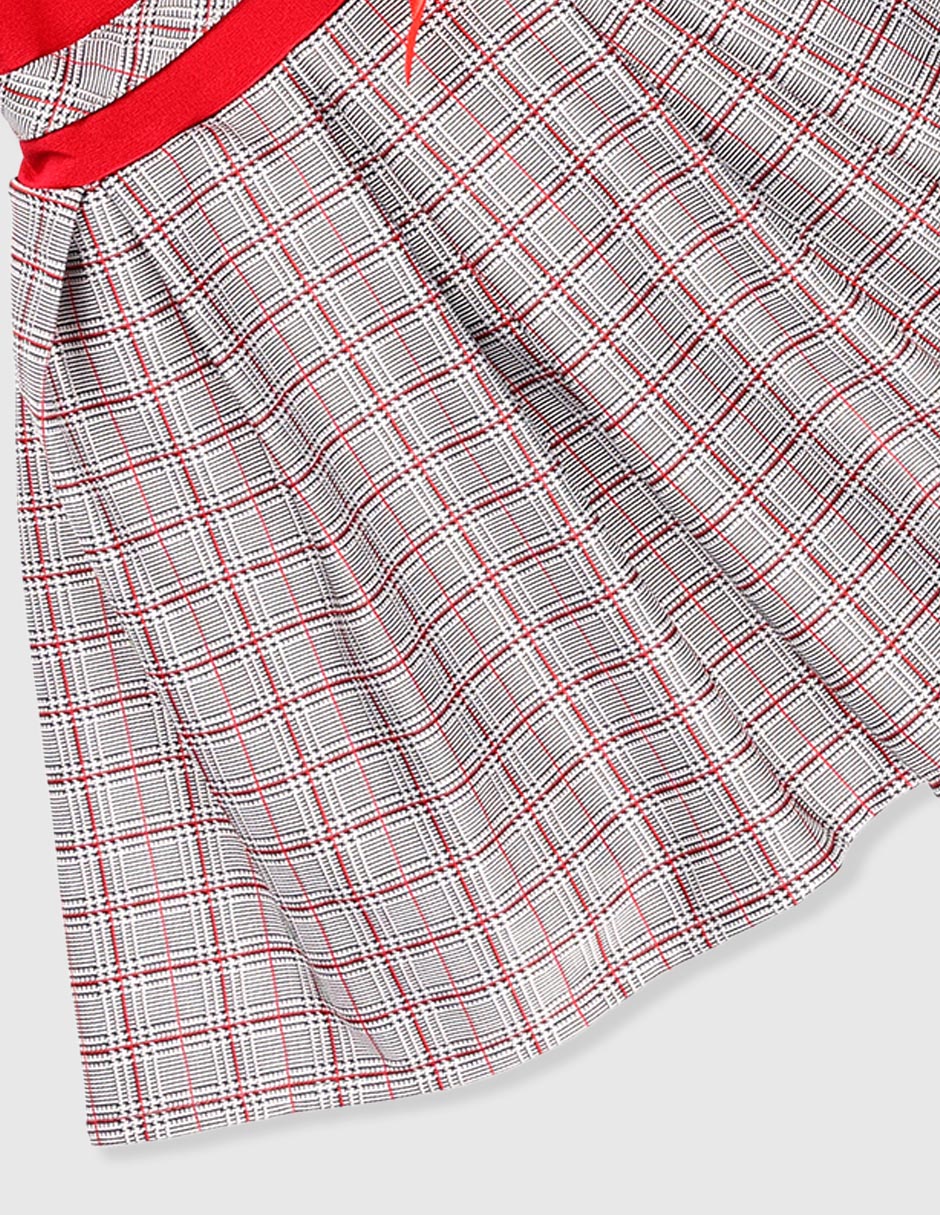 Vestido manga regular para bebé niña 4
