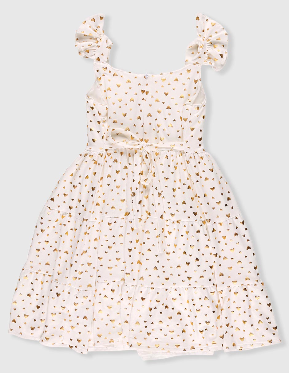 Vestido manga cap para bebé niña 2