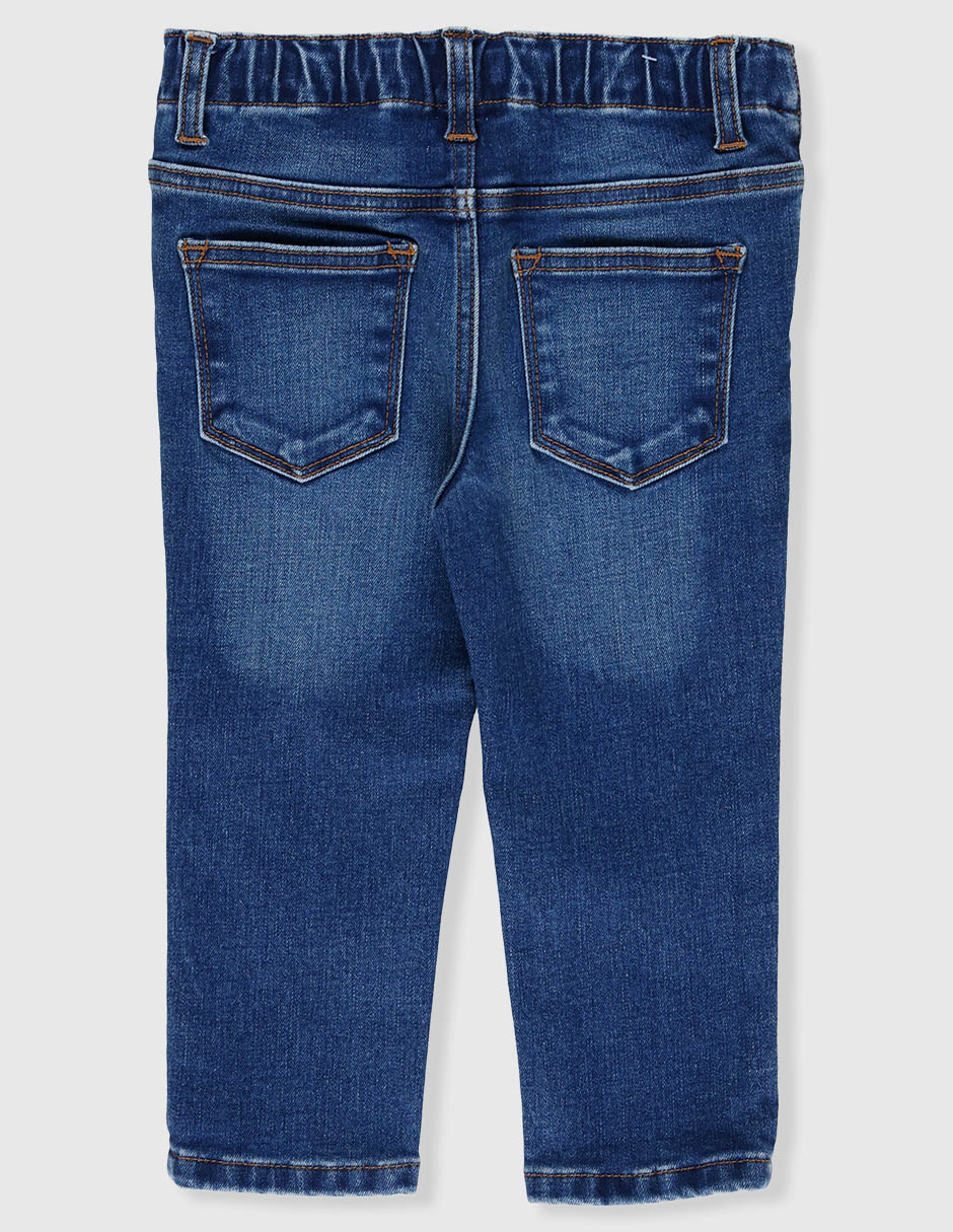 Jeans straight Weekend Baby lavado whisker para niña 2