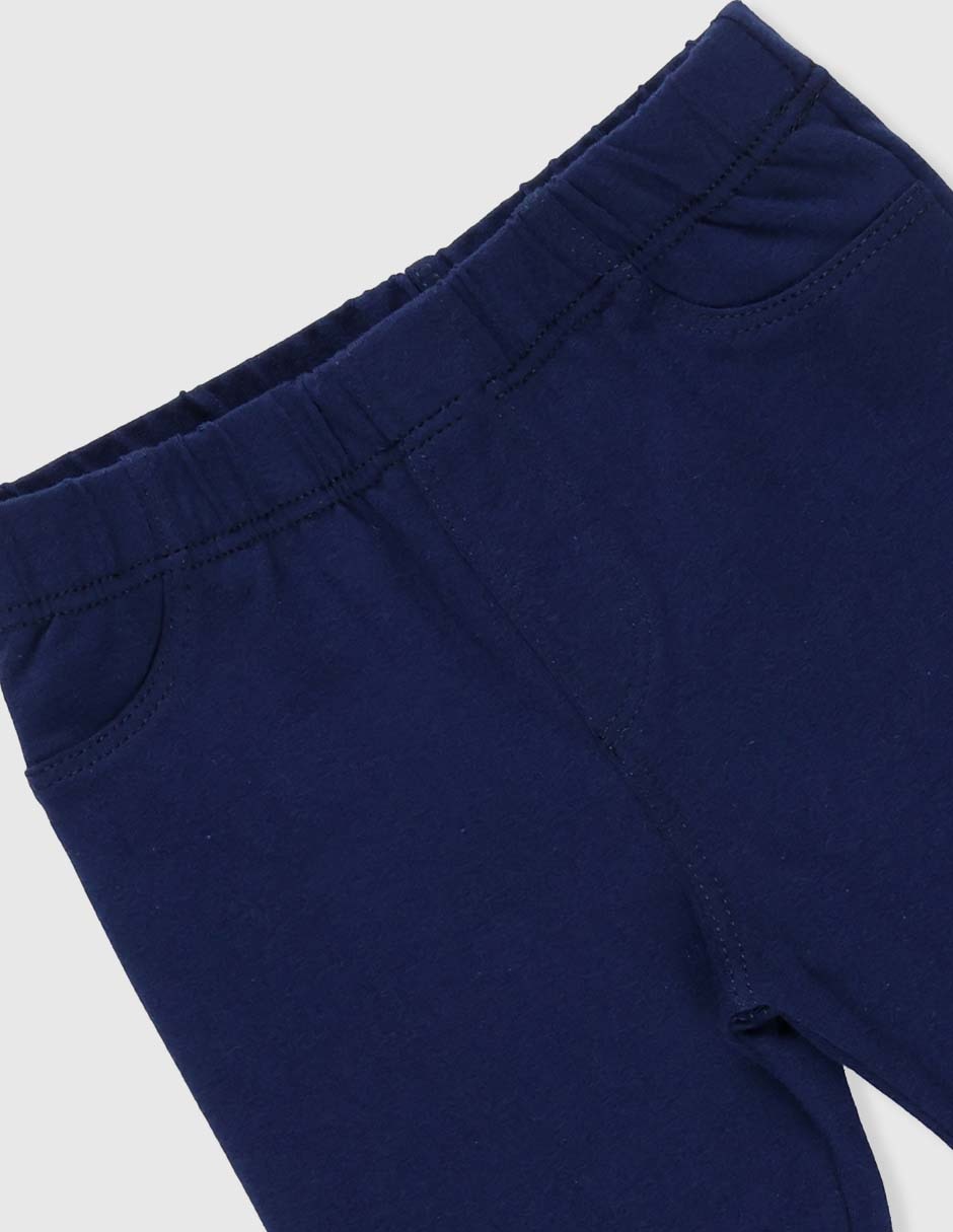 LEGGING WEEKE, 1T (1 AÑO), AZUL MARINO