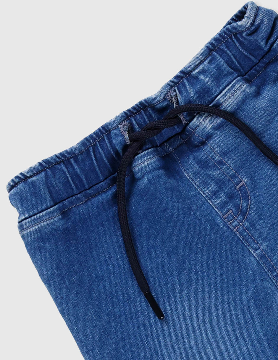 Jeans jogger slim para niño 3