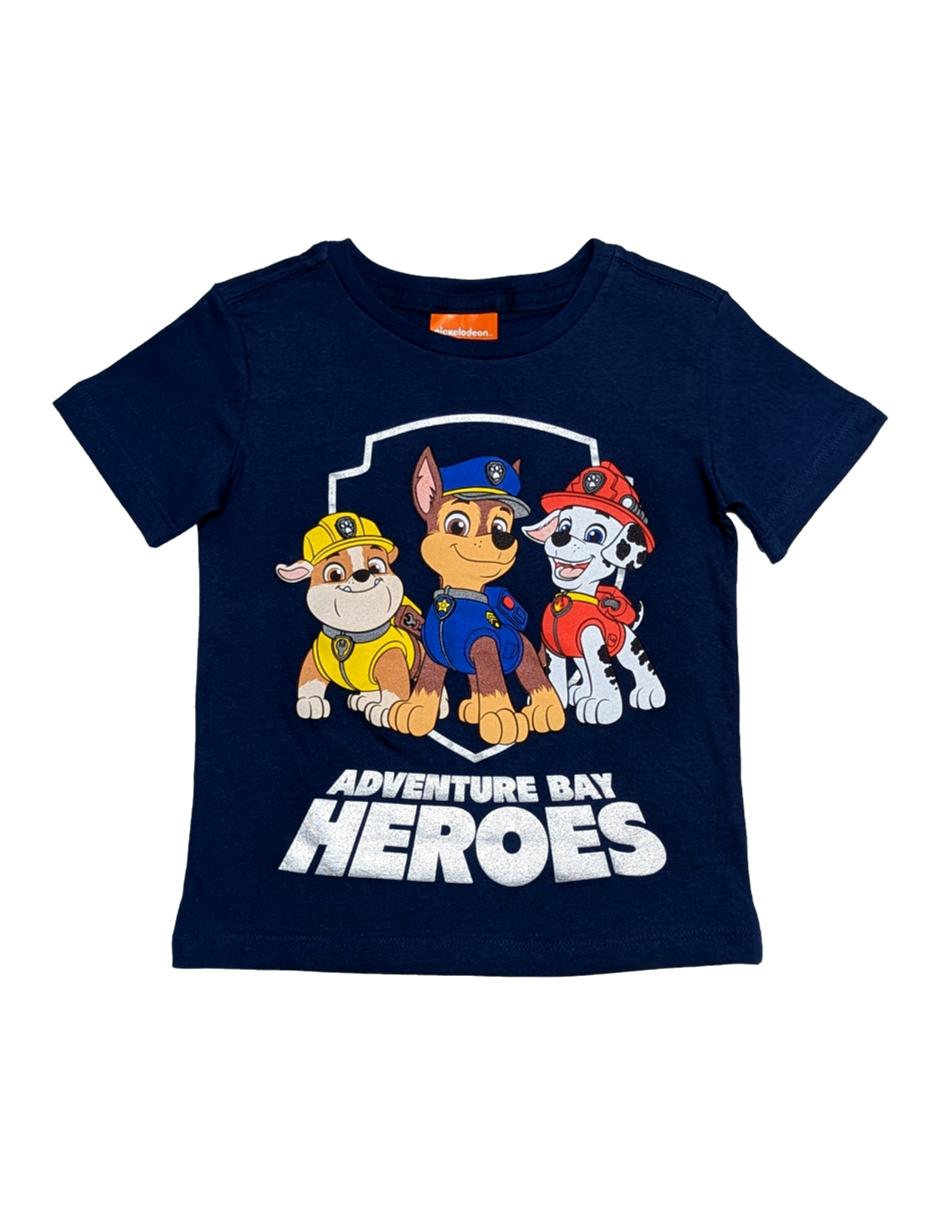 Playera Paw Patrol manga corta para niño Playera Paw Patrol manga corta para niño