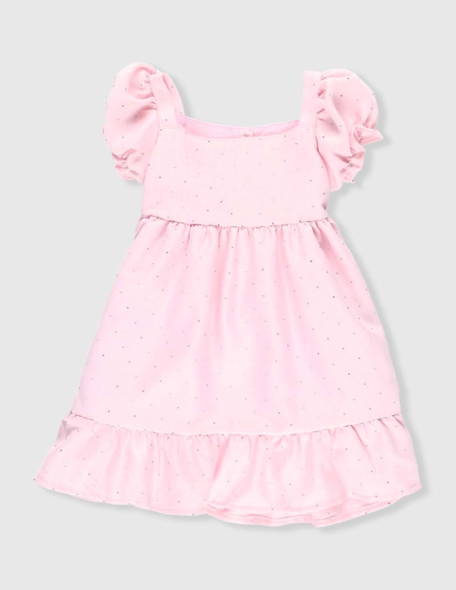Vestido manga globo para bebé niña Vestido manga globo para bebé niña