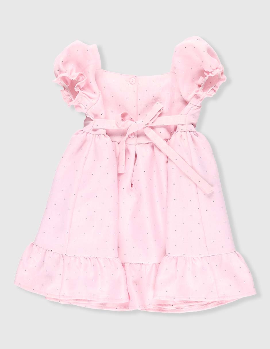 Vestido manga globo para bebé niña 2