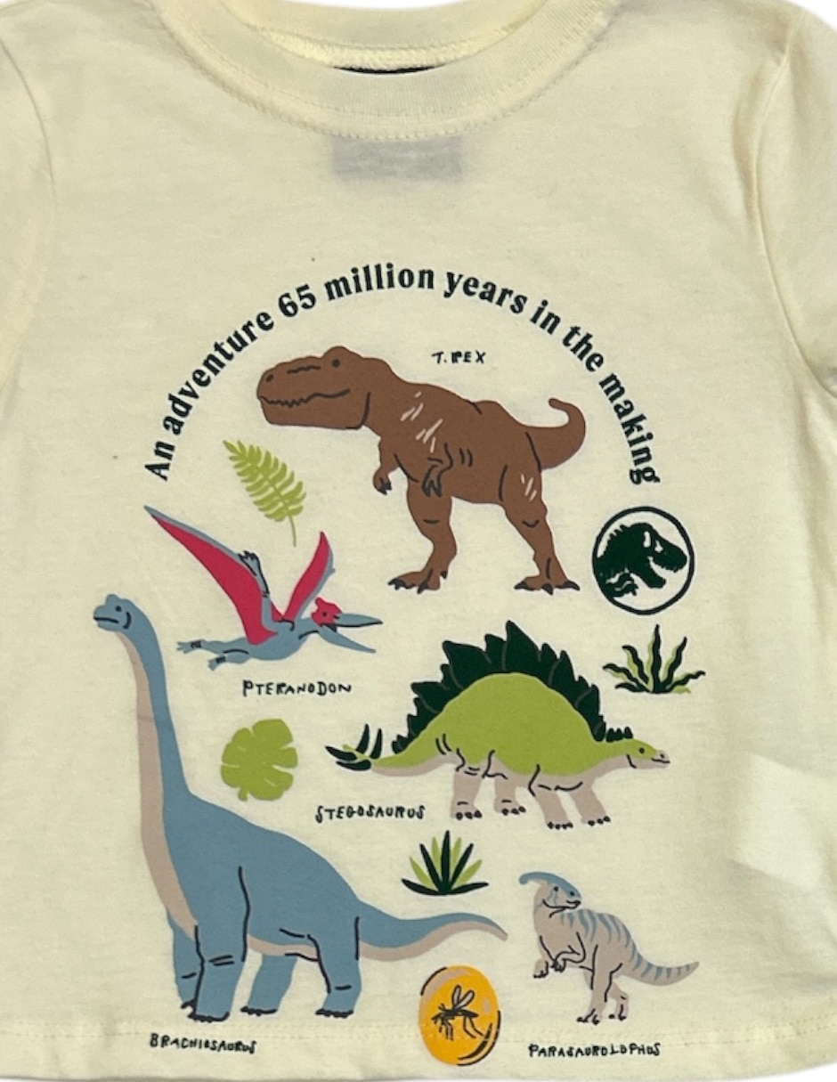 Conjunto pijama Jurassic World para bebé niño 3